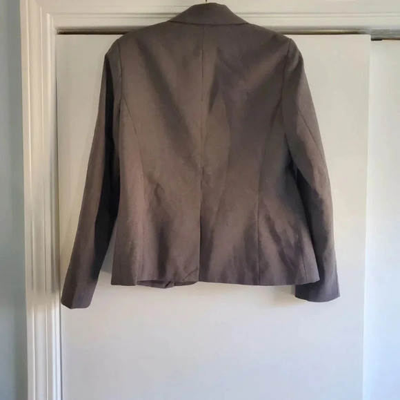New York & Company Vtg Grey Dress Blazer Suit Size 8 Jacket - Picture 2 of 8
